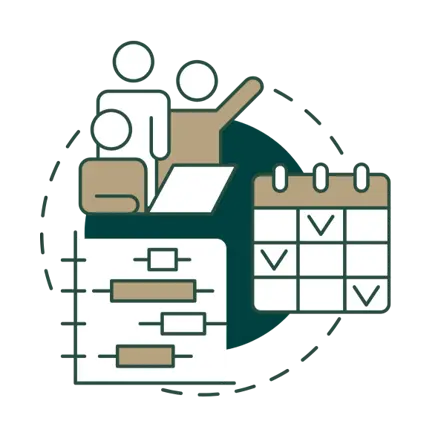 Organizational KPI Alignment Illustration